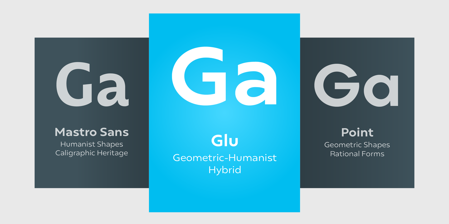 Gluy Light Font preview